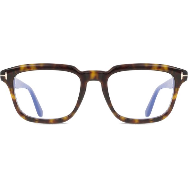 Tom Ford FT6032-B 052 Blue-Light Block Men's Eyeglasses Tortoiseshell Size 52 - Blue Light Block Available