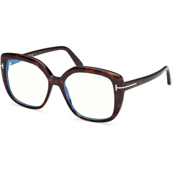 Tom Ford FT6043-B 052 Blue-Light Block Women’s Eyeglasses Tortoiseshell Size 53 - Blue Light Block Available