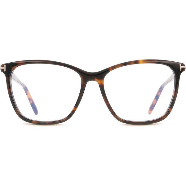 Tom Ford FT5989-B 052 Blue-Light Block Women’s Eyeglasses Tortoiseshell Size 55 - Blue Light Block Available