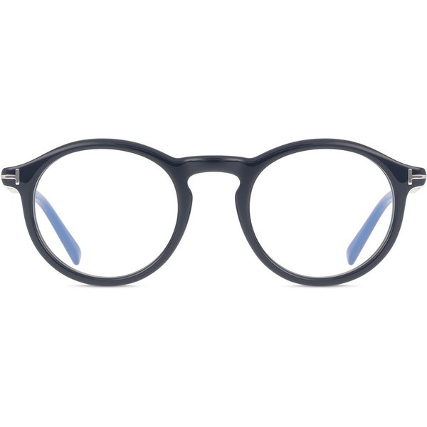 Tom Ford FT5979-B 090 Blue-Light Block Men's Eyeglasses Blue Size 49 - Blue Light Block Available