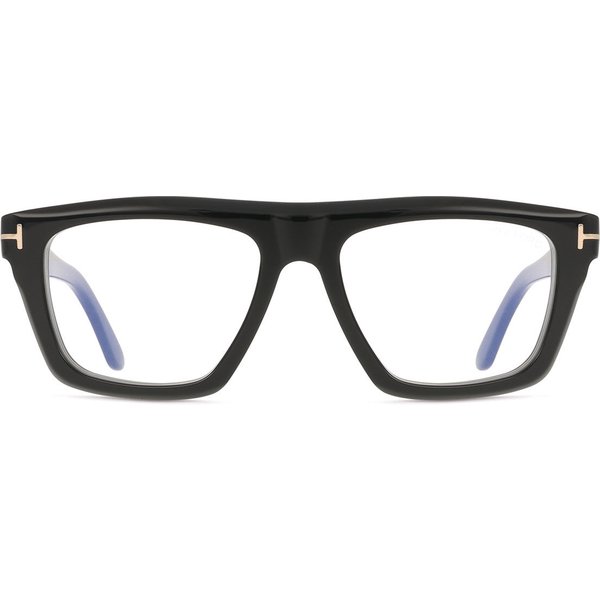 Tom Ford FT6059-B 001 Blue-Light Block Men's Eyeglasses Black Size 54 - Blue Light Block Available