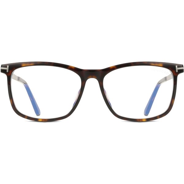 Tom Ford FT6038-B 052 Blue-Light Block Men's Eyeglasses Tortoiseshell Size 56 - Blue Light Block Available