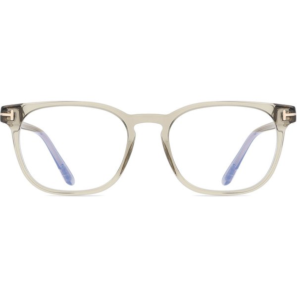 Tom Ford FT5868-B 051 Blue-Light Block Men's Eyeglasses Clear Size 51 - Blue Light Block Available