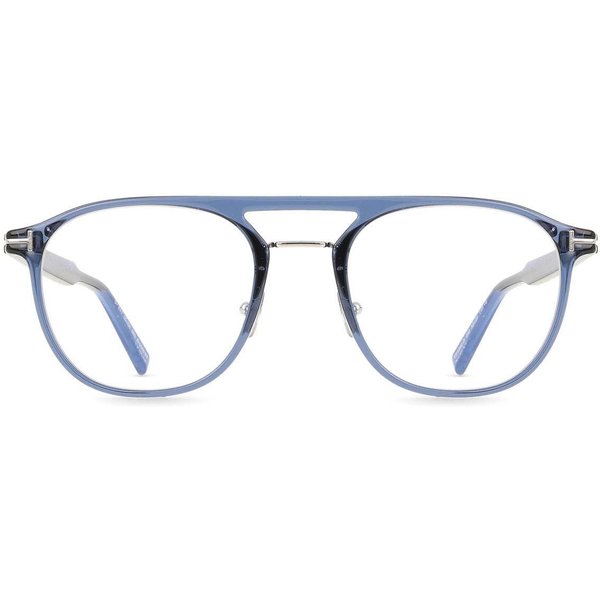 Tom Ford FT5982-B 090 Blue-Light Block Men's Eyeglasses Blue Size 52 - Blue Light Block Available