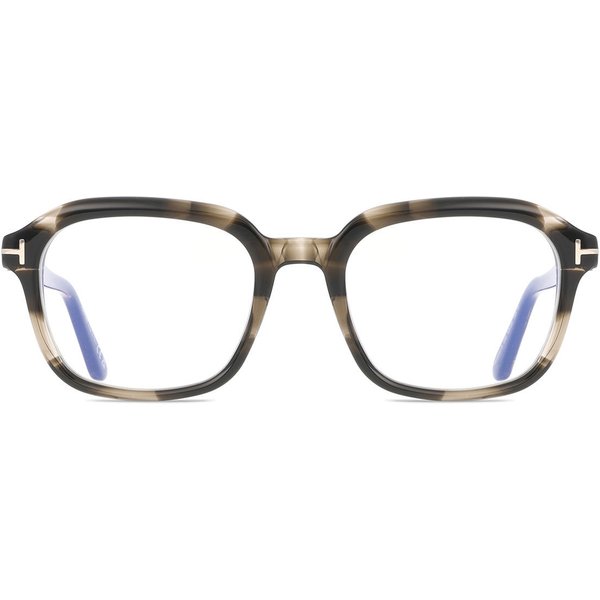 Tom Ford FT6060-B 056 Blue-Light Block Men's Eyeglasses Tortoiseshell Size 53 - Blue Light Block Available