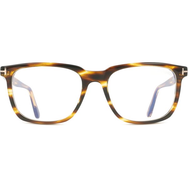 Tom Ford FT6080-B 055 Blue-Light Block Men's Eyeglasses Tortoiseshell Size 51 - Blue Light Block Available
