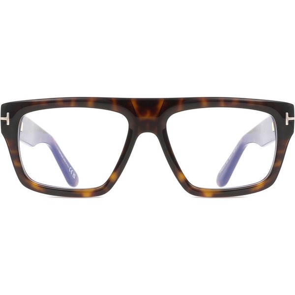 Tom Ford FT6084-B 052 Blue-Light Block Men's Eyeglasses Tortoiseshell Size 56 - Blue Light Block Available