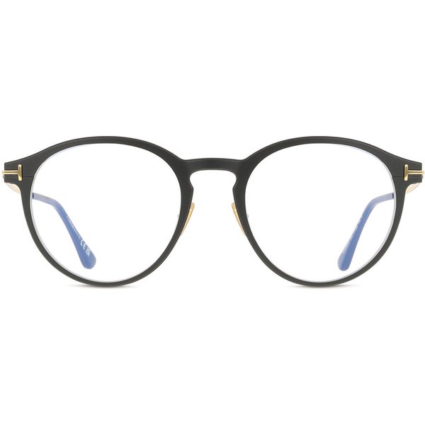 Tom Ford FT6088-B 002 Blue-Light Block Men's Eyeglasses Black Size 51 - Blue Light Block Available