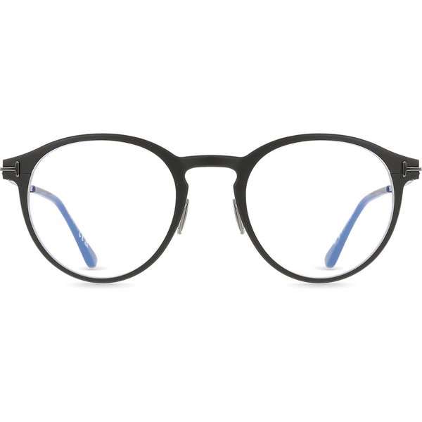 Tom Ford FT6088-B 005 Blue-Light Block Men's Eyeglasses Black Size 51 - Blue Light Block Available