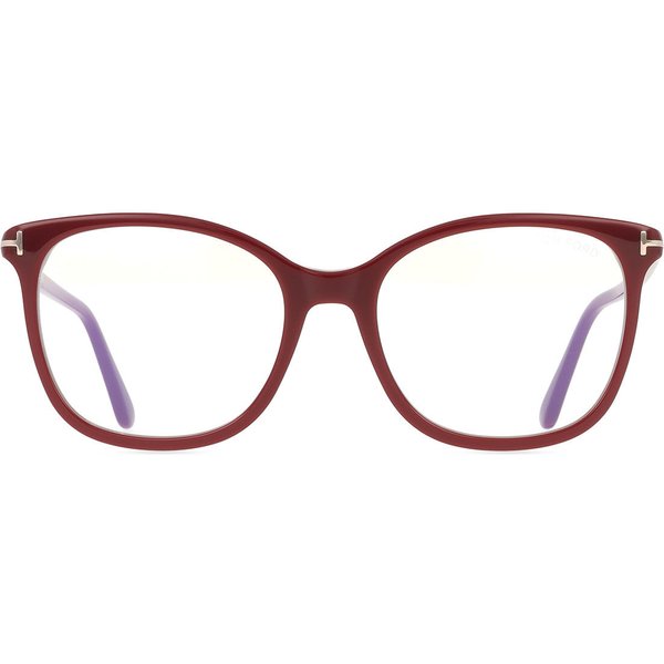 Tom Ford FT6089-B 069 Blue-Light Block Women’s Eyeglasses Burgundy Size 54 - Blue Light Block Available