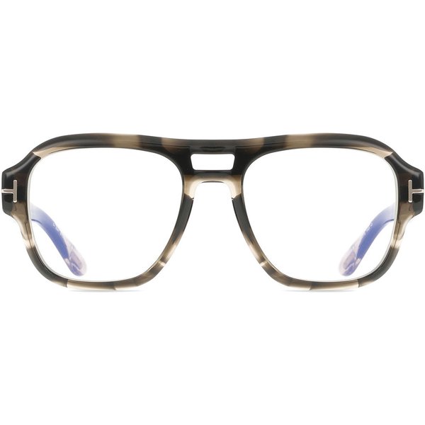 Tom Ford FT6085-B 056 Blue-Light Block Men's Eyeglasses Tortoiseshell Size 54 - Blue Light Block Available
