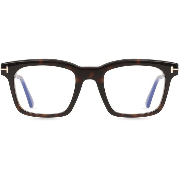 Tom Ford FT6122-B 052 Blue-Light Block Men's Eyeglasses Tortoiseshell Size 51 - Blue Light Block Available