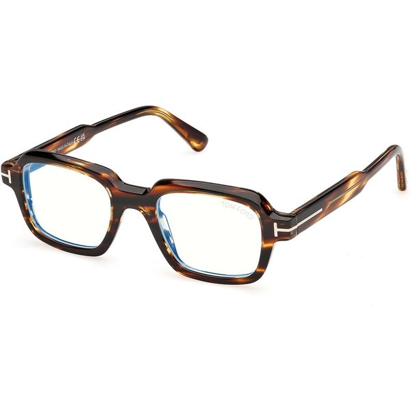 トム フォード トム フォード Tom Ford FT6123-B 055 青-Light Block サングラス - 男性用 - べっ甲shell
