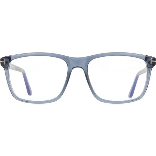 Tom Ford FT5479-B 090 Blue-Light Block Men's Eyeglasses Blue Size 56 - Blue Light Block Available