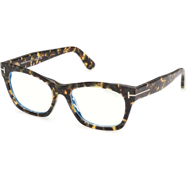 Tom Ford FT6173-B 055 Blue-Light Block Women’s Eyeglasses Tortoiseshell Size 53 - Blue Light Block Available