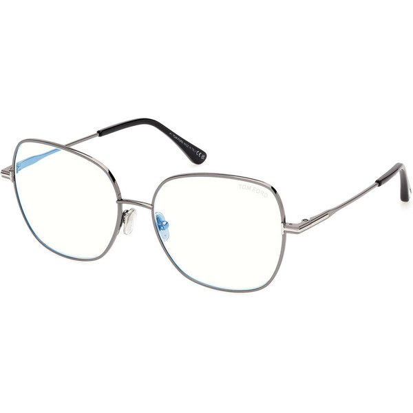 トム フォード トム フォード Tom Ford FT6196-B 012 青-Light Block サングラス - 女性用 - Silver