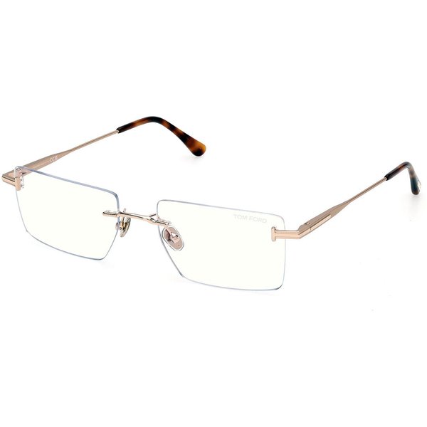トム フォード トム フォード Tom Ford FT6197-B 028 青-Light Block サングラス - 男性用 - 金色