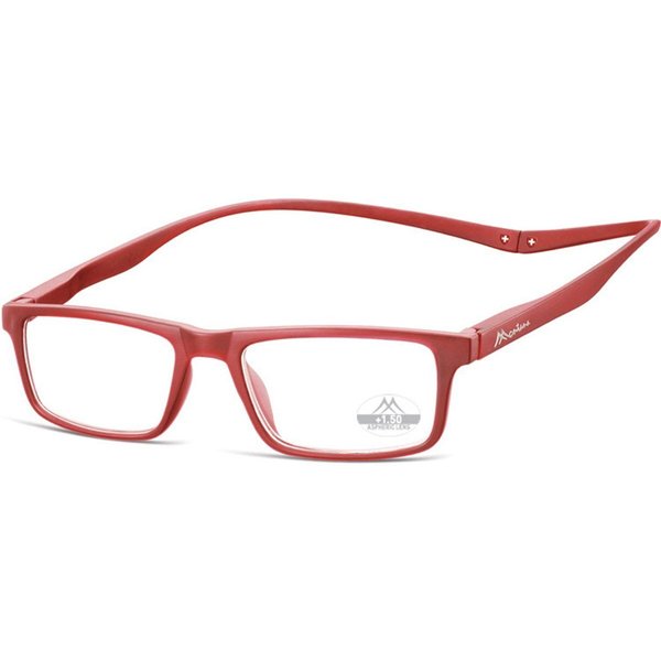 Montana Readers MR59D Magnetic MR59D サングラス - 男性用 - 赤