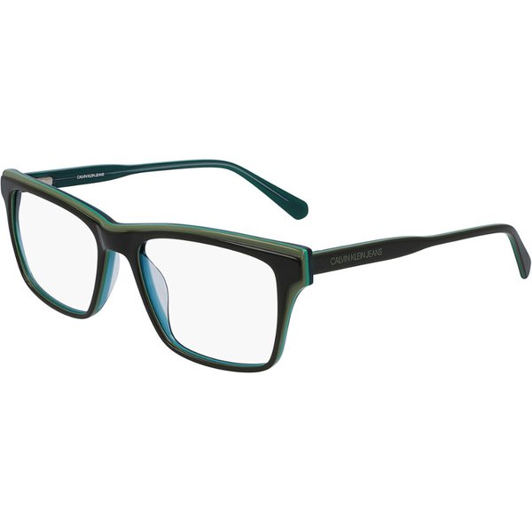 Calvin Klein Jeans CKJ19512 315 Men's Eyeglasses Black Size 55 - Blue Light Block Available
