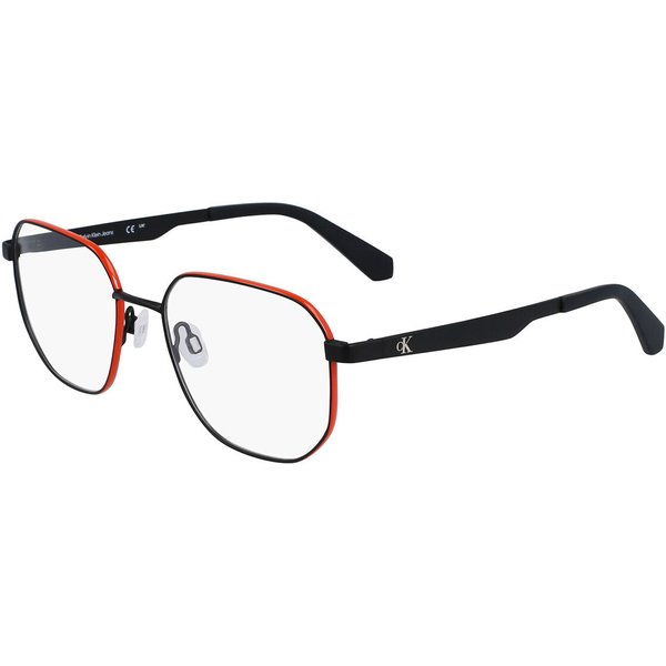 Calvin Klein Jeans CKJ23222 002 Men's Eyeglasses Black Size 53 - Blue Light Block Available
