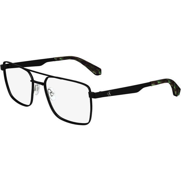 Calvin Klein Jeans CKJ24204 001 Men's Eyeglasses Black Size 55 - Blue Light Block Available