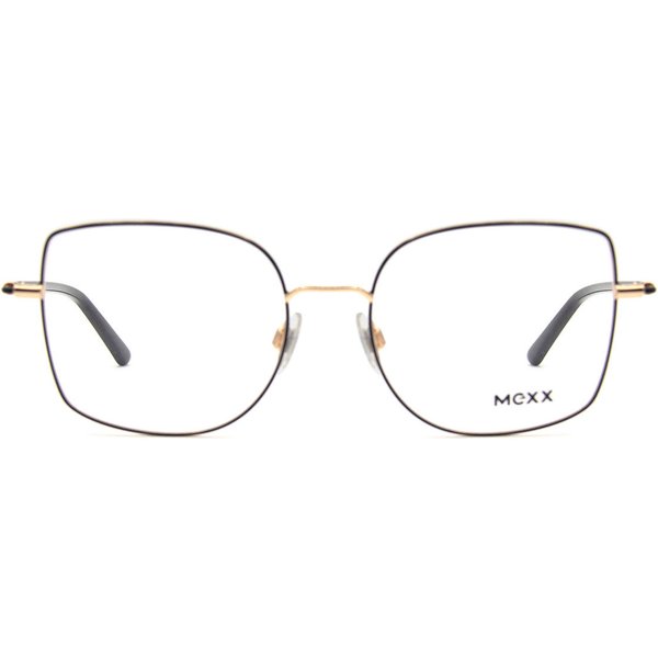 Mexx 2807 100 Men's Eyeglasses Black Size 53 - Blue Light Block Available