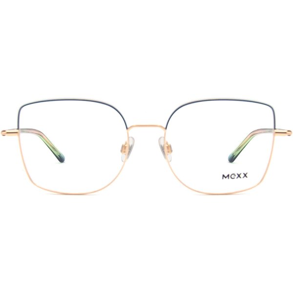 Mexx 2807 200 Men's Eyeglasses Blue Size 53 - Blue Light Block Available