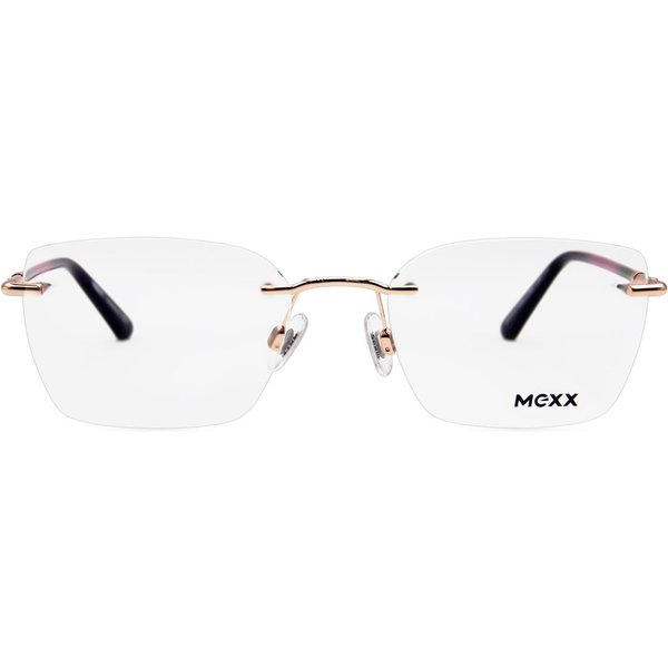 Mexx 2836 200 Women’s Eyeglasses Gold Size 53 - Blue Light Block Available