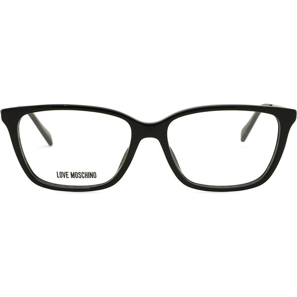 Moschino Love MOL550 807 Women’s Eyeglasses Black Size 52 - Blue Light Block Available
