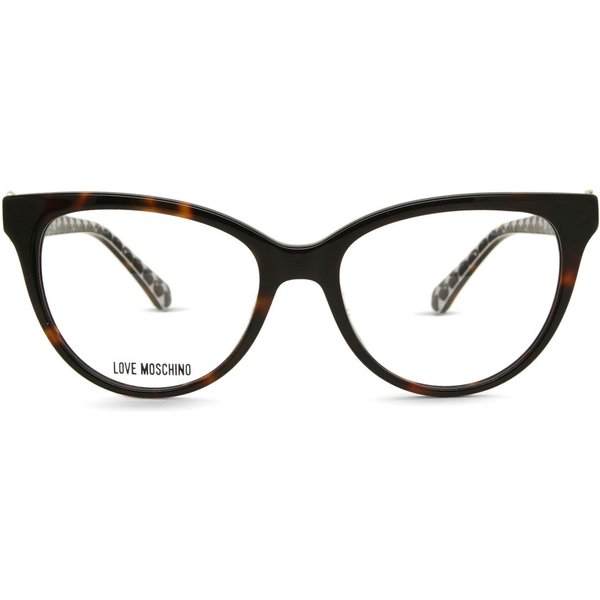 Moschino Love MOL609 05L Women’s Eyeglasses Tortoiseshell Size 52 - Blue Light Block Available