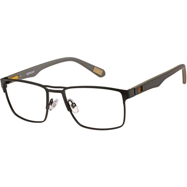 CAT CTO 3085 004 Men's Eyeglasses Black Size 55 - Blue Light Block Available