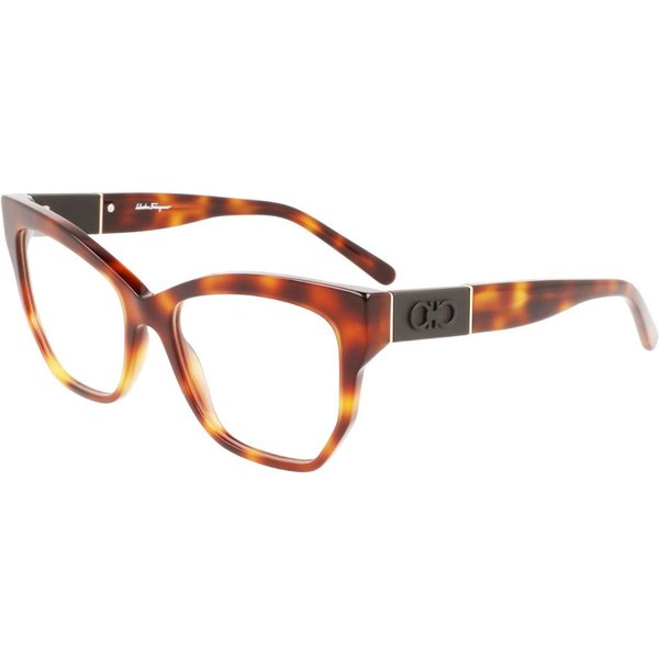 Salvatore Ferragamo SF 2936 240 Women’s Eyeglasses Tortoiseshell Size 54 - Blue Light Block Available