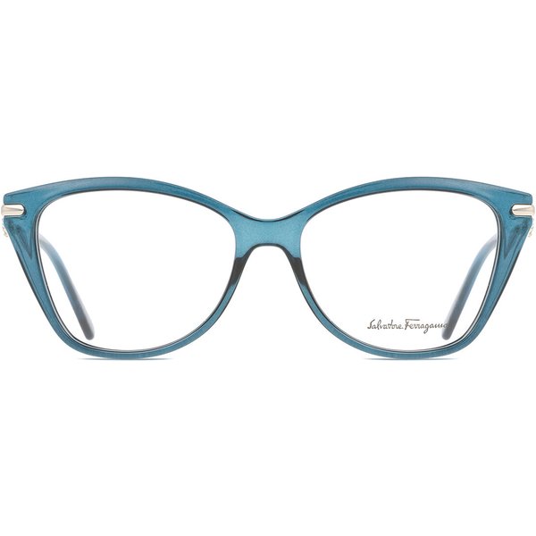 Salvatore Ferragamo SF 2937R 432 サングラス - 女性用 - 青