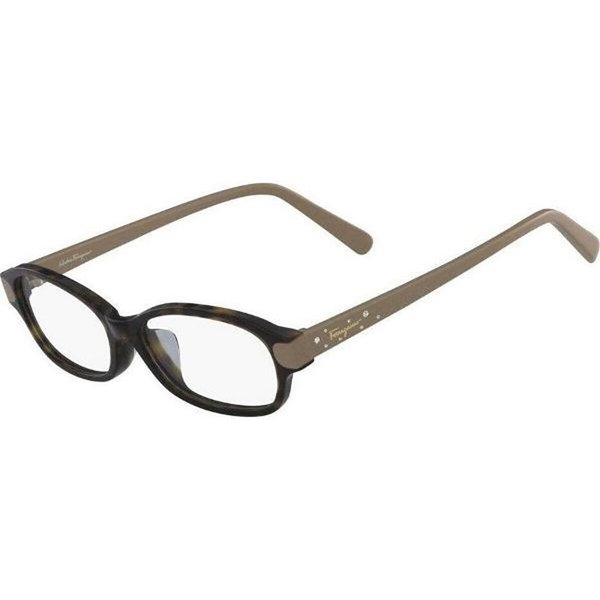 Salvatore Ferragamo SF 2795RA Asiant Fit 214 Women’s Eyeglasses Tortoiseshell Size 53 - Blue Light Block Available