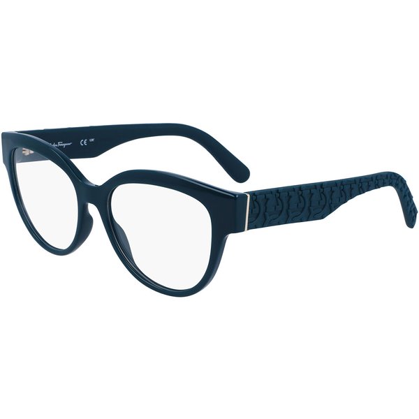 Salvatore Ferragamo SF 2957E 321 Women’s Eyeglasses Green Size 54 - Blue Light Block Available