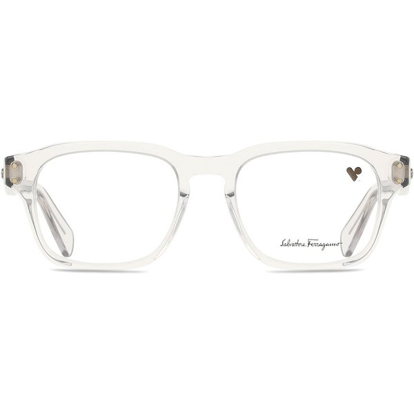 Salvatore Ferragamo SF 2958 050 Men's Eyeglasses Clear Size 52 - Blue Light Block Available