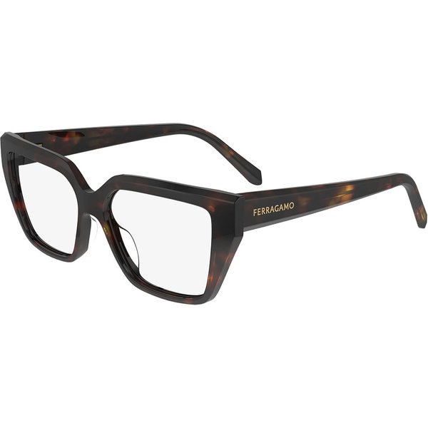 Salvatore Ferragamo SF 2971 242 Women’s Eyeglasses Tortoiseshell Size 53 - Blue Light Block Available
