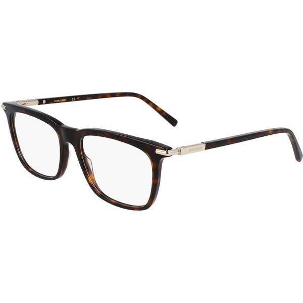Salvatore Ferragamo SF3007 242 Men's Eyeglasses Tortoiseshell Size 53 - Blue Light Block Available