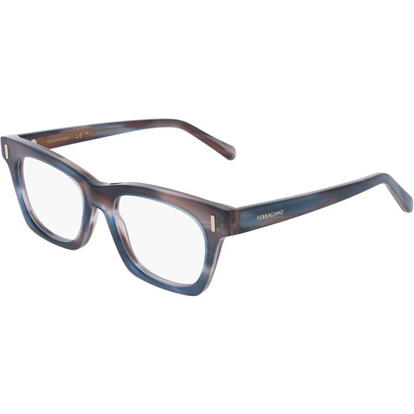 Salvatore Ferragamo SF3025 314 Women’s Eyeglasses Blue Size 51 - Blue Light Block Available