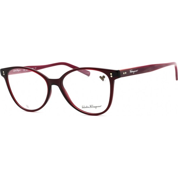 Salvatore Ferragamo SF2948 612 Women’s Eyeglasses Red Size 54 - Blue Light Block Available