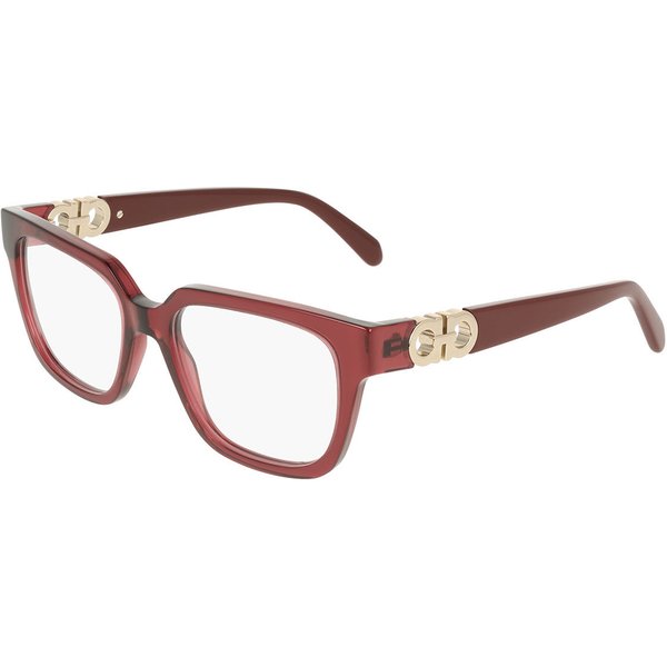 Salvatore Ferragamo SF3056 655 Women’s Eyeglasses Red Size 55 - Blue Light Block Available
