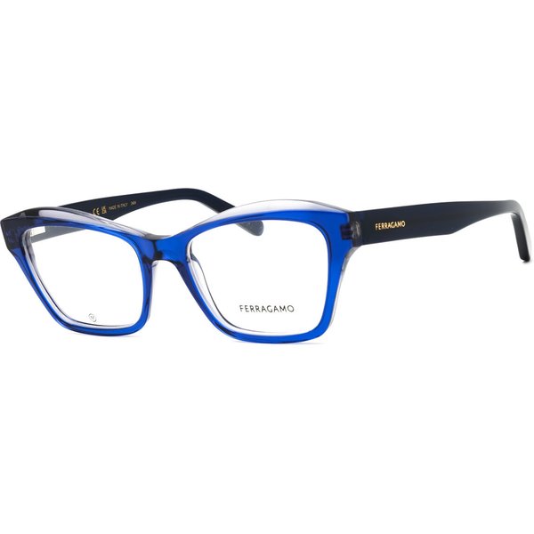 Salvatore Ferragamo SF2951N Asian Fit 435 Women’s Eyeglasses Blue Size 53 - Blue Light Block Available