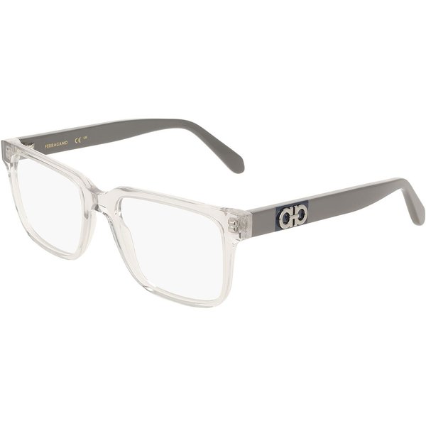 Salvatore Ferragamo SF3075 023 Men's Eyeglasses Clear Size 54 - Blue Light Block Available