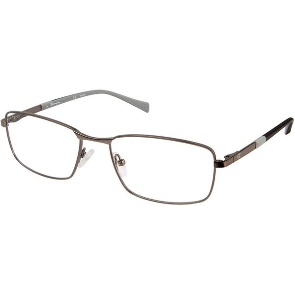 Champion 4011 C01 Men's Eyeglasses Silver Size 58 - Blue Light Block Available