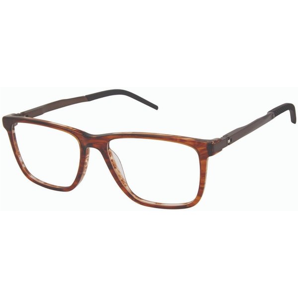 Champion ROVE C01 Men's Eyeglasses Brown Size 53 - Blue Light Block Available
