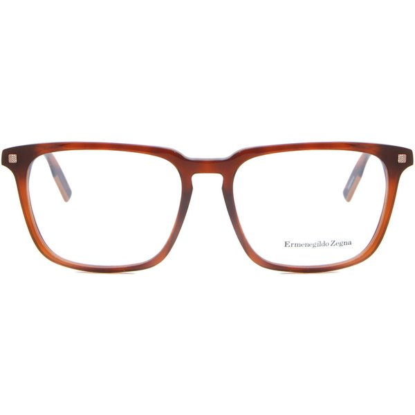 Zegna EZ5201 053 Men's Eyeglasses Tortoiseshell Size 55 - Blue Light Block Available