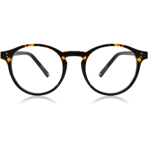 Oval Full Rim Plastic Kids' Prescription Eyeglasses Online Tortoiseshell Size 46 - Free Lenses - Blue Light Block Available - SmartBuy Collection
