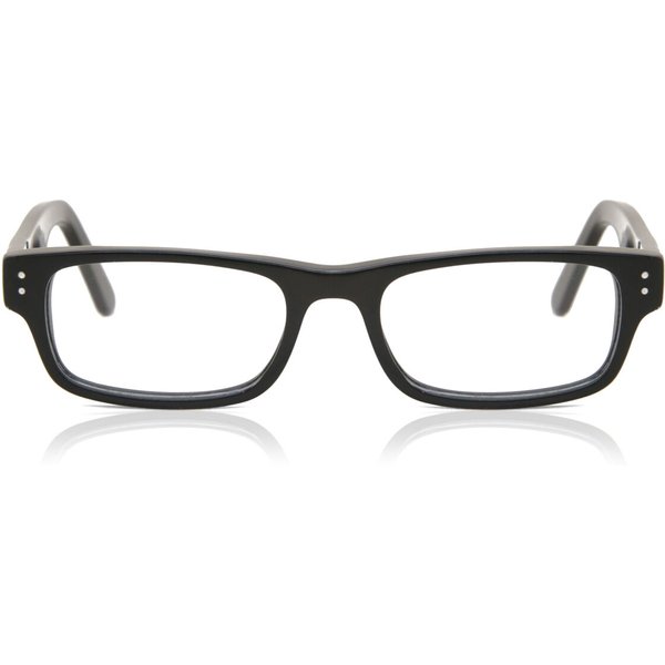 Square Full Rim Plastic Kids' Prescription Eyeglasses Online Black Size 44 - Free Lenses - Blue Light Block Available - SmartBuy Collection