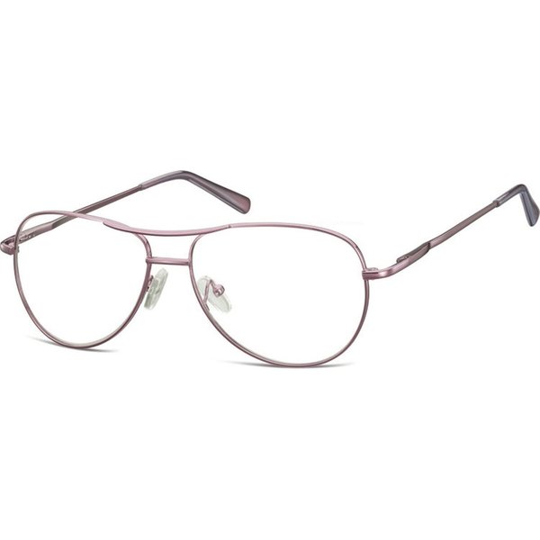 Pilot Full Rim Metal Kids' Prescription Eyeglasses Online Purple Size 52 - Free Lenses - Blue Light Block Available - SmartBuy Collection