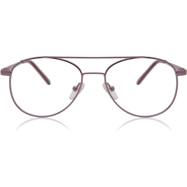 Pilot Full Rim Metal Kids' Prescription Eyeglasses Online Purple Size 47 - Free Lenses - Blue Light Block Available - SmartBuy Collection
